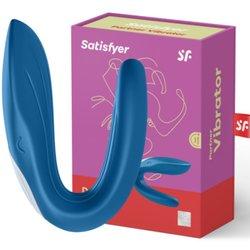 Vibrador PARTNER Toy Whale Para Dos (Azul)