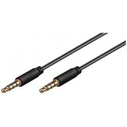 Cable de AudioGOOBAY (Jack 3.5mm - 3 m - Negro)