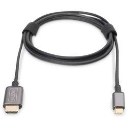 Cable adaptador de vídeo DIGITUS USB-C - HDMI, UHD 4K / 30 Hz