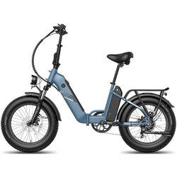 FAFREES Ff20 Polar Bicicleta Elétrica 500W Autonomia 110Km Frenos de Disco Azul