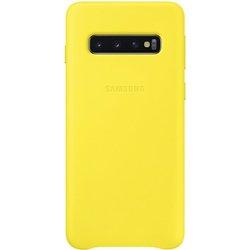 Funda SAMSUNG Galaxy S10 Piel Amarillo