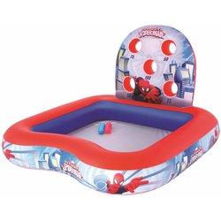 Piscina Hinchable Infantil de Juegos Bestway Spiderman 155x155x99 cm