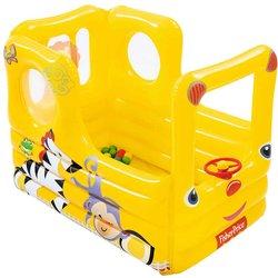 Piscina de Bolas Hinchable Bestway Fisher Price Coche de Carreras 137x96x96 cm