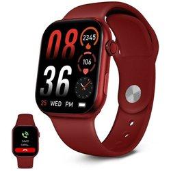 Smartwatch Ksix Urban 5, AmoLED, Rojo