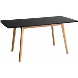 Mesa extensible helga 120 / 160cm negro