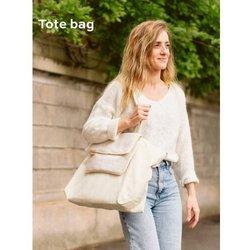 Bolso tote bag BABYMOOV beige