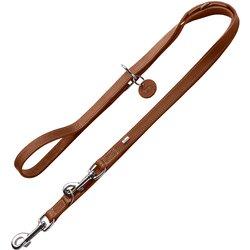 Correa ajustable HUNTER Aalborg coñac para perros - 200 x 1,5 cm (L x An)