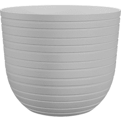 Maceta de polipropileno havana horizon blanco de ø 30 cm