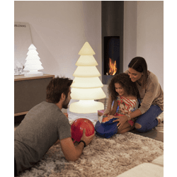 Árbol decorativo led snowy 100 con batería