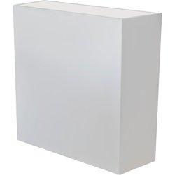 Maceta de polietileno de alta densidad newgarden blanco 80x80 cm