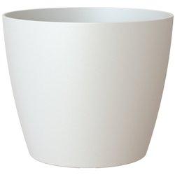 Maceta de polipropileno san remo blanca ø 14 cm