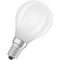 Bombilla led e14 esférica 806 lm blanco cálido opaco