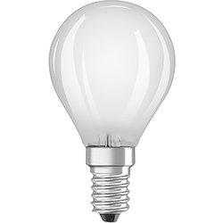 Bombilla led e14 esférica 470 lúmenes 3.4w de 4000k osram