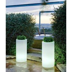 Macetero decorativo exterior led palma 70