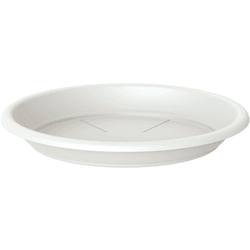 Plato para maceta y jardinera de polipropileno blanco ø 55 cm