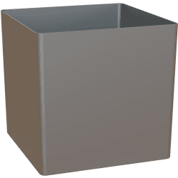 Vaso ARTEVASI Oslo (13.5x13.5x13.5cm - Gris)