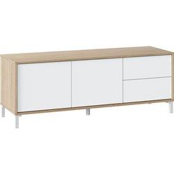 Usinestreet Mueble de tv 2 puertas y 2 cajones brooklyn - l130 cm