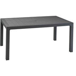 Mesa jard 160X94CM antr. res curver