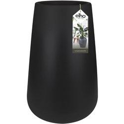 Maceta de plástico pure cone high negro ø 45 cm