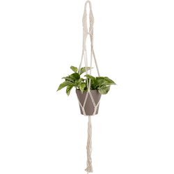 Macrame pared blanco 100 cm