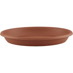 Plato de maceta polipropileno terracota de ø 30 cm