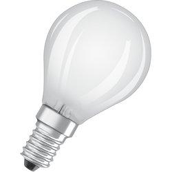 Bombilla led e14 esférica 250 lúmenes 4w de 4000k osram