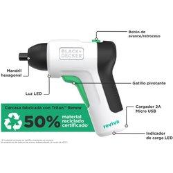 Atornillador Reviva 3.6 V / 1,5 Ah BLACK & DECKER