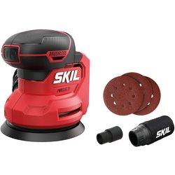 Lijadora excéntrica a batería brushless 20v skil - 3746ca - solo máquina