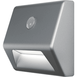 Luz led a pilas ledvance nightlux stair plateada con sensor