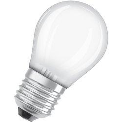 Bombilla led e27 esférica 470 lm blanco cálido opaco