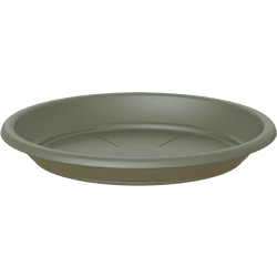 Plato de maceta polipropileno verde de ø 55 cm