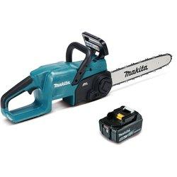 Motosierra a batería makita duc357rt 18v 5ah 35 cm longitud espada