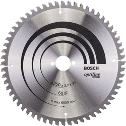 Bosch Disco Sierra Circular Op Wo B 250x30-60