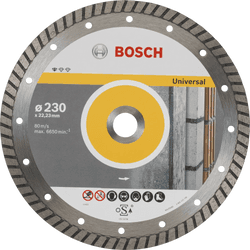 Disco diamante bosch 230 mm turbo universal