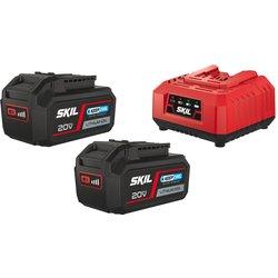 Cargador + 2 baterías skil 3112 aa 20v