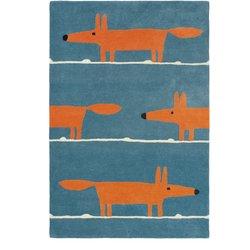 Alfombra lana scion mr-fox-denim 25318 140x200cm