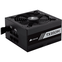 corsair  tx850m 850w 14 cm 80 plus goldsemi-modular