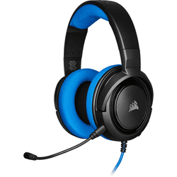 Corsair HS35 Binaural Diadema Negro, Azul