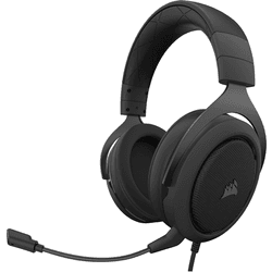 auriculares corsair hs50 pro - negro carbon