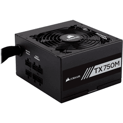 fuente alimentacion 750w corsair tx750m 80+gold semimodular