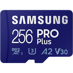 micro sd 256gb pro plus+sd adapter