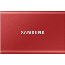 ssd ext samsung t7 500gb red