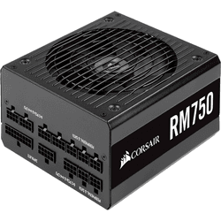 corsair  rm750 750w 13,5 cm 80 plus goldmodular