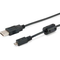 Equip USB A/micro-USB B 2.0 1.0m cable USB 1 m Negro