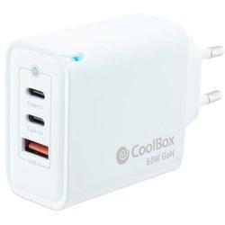 CoolBox Cargador USB 65W con tecnología GaN