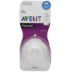 Avent Natural Tetina Flujo Medio 2 unidades