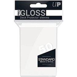 Fundas Reutilizables ULTRA PRO Solid Standard (50 - Blanco)