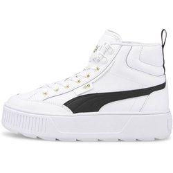 Zapatillas puma karmen mid mujer blanco-negro