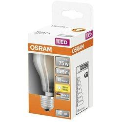 Bombilla led e27 estándar 1055 lm blanco cálido opaco