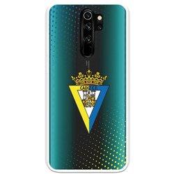 Funda para Xiaomi Redmi Note 8 Pro del Cádiz Escudo Transparente - Licencia Oficial